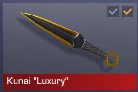 Продам нож кунаий " Luxury"