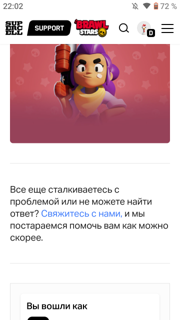 Возможность написать в поддержку игры!