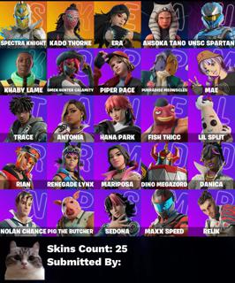 25 skins | Рыцарь Спектр | Кадо Торн | Эра | Асока Тано