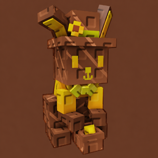 Gilded Choc Easter Bunny Улучшенная версия Easter Bunny!