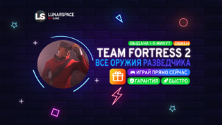 TF2 - ВСЕ ОРУЖИЯ РАЗВЕДЧИКА / ПОДАРОК / ГАРАНТИЯ / БЕЗ ВХОДА