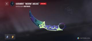 Karambit "Widow's Weave"