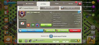 32 LVL . MASTER 2 LEAGUE Название - ARES D CAMELOT WARLOG 955/634/21 TAG CLAN #2PVPRGGJ