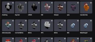 Аккаунт Roblox TSB Bite By Night 13+ Скинов Много вещей