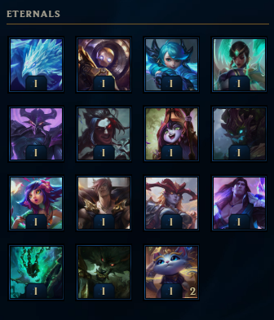 EUW server (11 LVL - 11 EPIC SKINS - 31K BLUE ESSENCE )