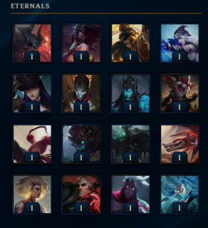 EUW server (11 LVL - 10 EPIC SKINS - 35K BLUE ESSENCE )