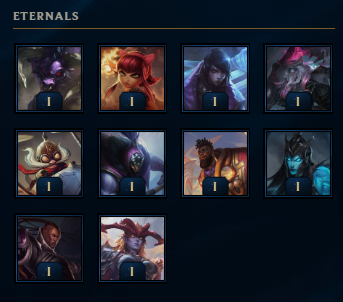 EUW server (11 LVL - 7 EPIC SKINS - 17K BLUE ESSENCE )