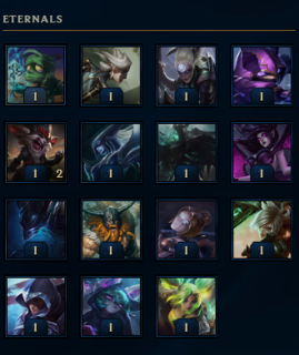 EUW server (11 LVL - 9 EPIC SKINS - 30K BLUE ESSENCE )