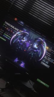 Arcana terrorblade фиолетовая