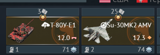 Su 30Mk2 AMV + T80U-E1 Maria