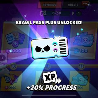 Brawl Pass Plus БЕЗ ВХОДА НА АКК