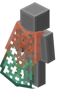 Плащ copper cape minecraft pe/bedrock