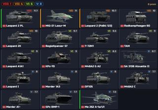 8 ТИР | 277 техники | Leopard 2 PL, MiG-21, Leopard 2, Radkampfwage