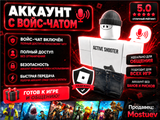 ВОЙС-ЧАТ ВКЛЮЧЁН АККАУНТ