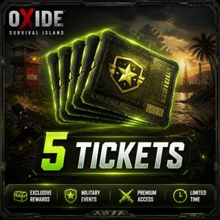  5 TICKETS (Билетов) [Oxide] | Моментально по ID | Без входа