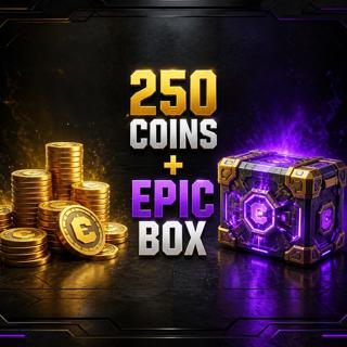 250 Coins + Epic Box [Oxide Survival Island]