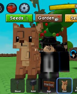 Продам питомца Deer в плейсе Grow a garden 2