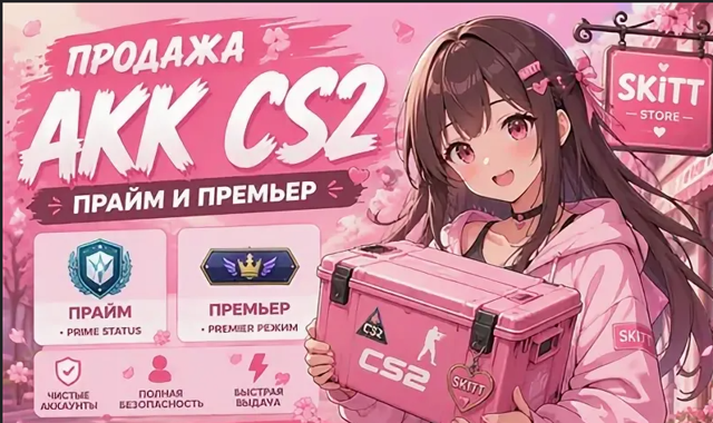 ВЫГОДНЫЙ АККАУНТ +1700Р |КС2: ЕСТЬ ПРАЙМ | БЕЗ БАНОВ | ПОЛНАЯ СМЕНА ДАННЫХ |+ Можно сразу пойти в премьр