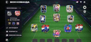 ​Продам топовый аккаунт FC Mobile — ОБЩ 125