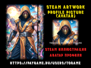 STEAM ARTWORK / ЭКСКЛЮЗИВНЫЙ ДИЗАЙН ПРОФИЛЯ / СТАТИЧНАЯ ВИТРИНА ИЛЛЮСТРАЦИЙ / 115576