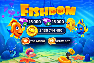 Fishdom 15000 алмазов; энергия для экспедиции