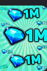 1.000.000 гемов 1 миллион гемов
