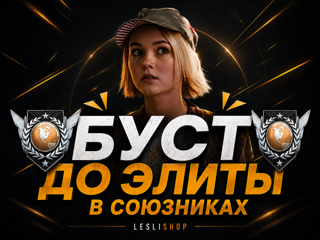 ЗАБУЩУ ВАС ДО ЭЛИТЫ С ЛЮБОГО РАНГАС ЗАХОДОМ НА АККСОЮЗНИКИБЕЗ ЧИТОВ В РУЧНУЮ
