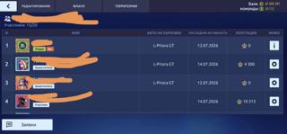 Фулл передача + свой клан на 20 мест , S Swap фч, фс, нитро, миги. Ч.О. Android