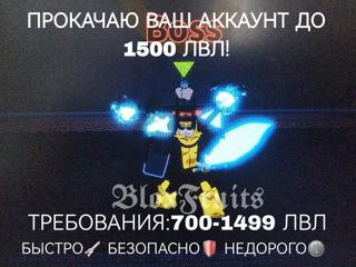 Прокачаю аккаунт до 1500 лвл!