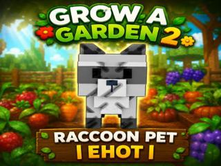 Raccoon Pet | Енот | Grow a Garden 2