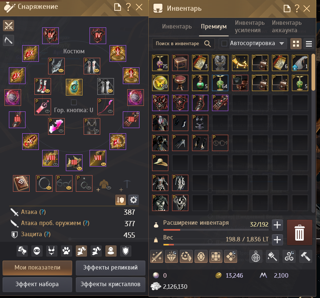 Мэгу 65lvl 386-376-456