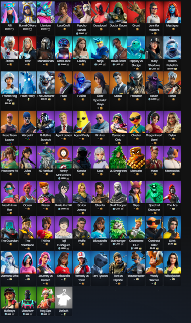 FORTNITE 84 СКИНОВ Travis Scott / Astro Jack/ leviathan 1800VB【СМЕНА ПОЧТЫ】 ОЛД АКК