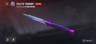 Stiletto "Void Root" за 0.03 • Стилет • МОЖНО ГОЛДОЙ