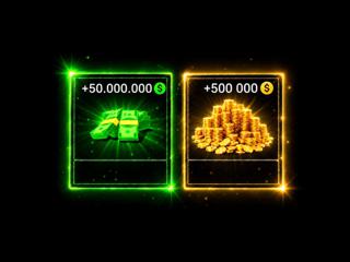 50 МИЛЛИОНОВ БАКСОВ | 500 ТЫСЯЧ КОИНОВ