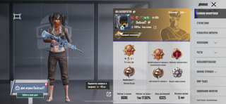 СОЧНЫЙ АКК M416 ЛЁД 5 LvL