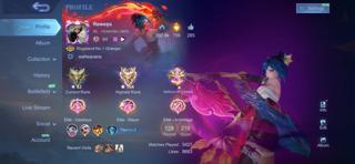 Аккаунт Mobile legends