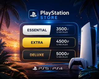 PS PLUS Deluxe 12 месяцев | PS4/PS5