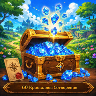 60 Кристаллов | По UID | Быстро | Безопасно