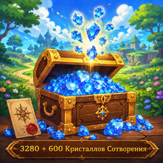 3280+600 Кристаллов | По UID | Быстро | Безопасно