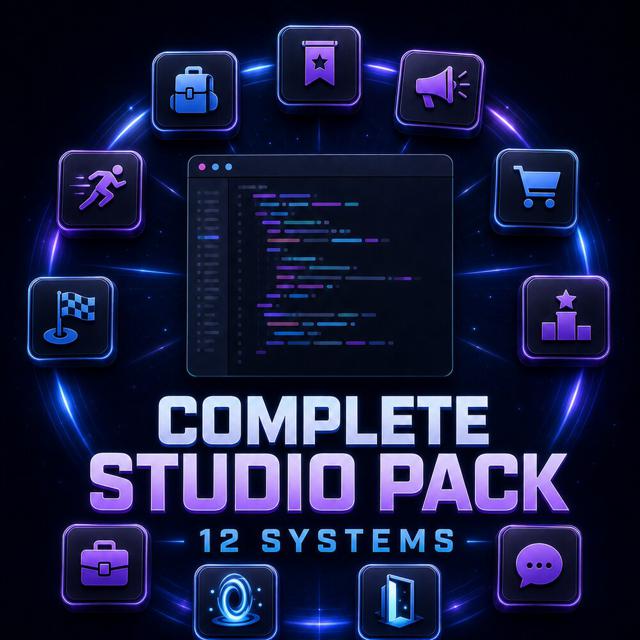 12 систем для Roblox Studio | Complete Studio Pack