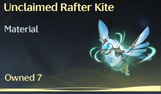 Unclaimed Rafter Kite | любой сервер