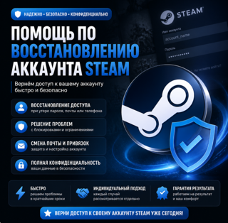 ПОМОЩЬ ПО ВОССТАНОВЛЕНИЮ УТЕРЯННОГО АККАУНТА