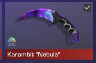 Karambit "Nebula"
