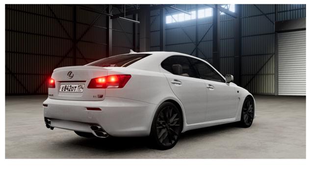 Lexus IS F Realistic Sound Mod
