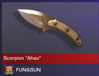 Нож Scorpion "Ahau" голдой или за 0.03