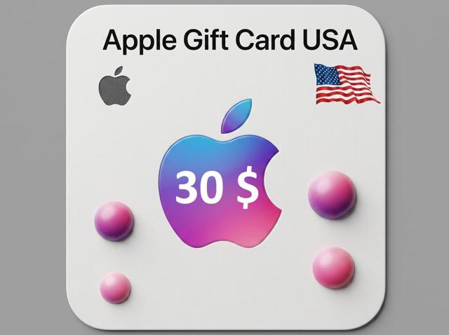 APPLE 30 $ ( США ) ПОДАРОЧНАЯ КАРТА