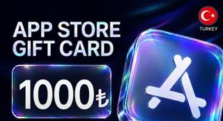 1000₺ Gift Card • App Store & iTunes • [Регион: ТУРЦИЯ]