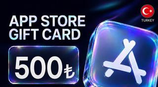 500₺ Gift Card • App Store & iTunes • [Регион: ТУРЦИЯ]
