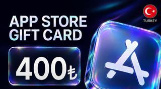 400₺ Gift Card • App Store & iTunes • [Регион: ТУРЦИЯ]