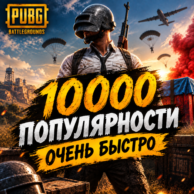 10000 популярности очень быстро